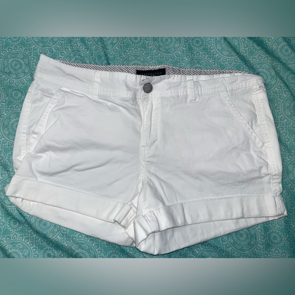 White Women’s Aeropostale Shorts